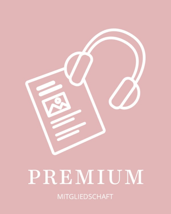 Symbolbild für Premium-Mitgliedschaft bei Beziehungszauberin mit Headset und Dokument.